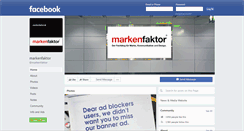 Desktop Screenshot of markenfaktor.de